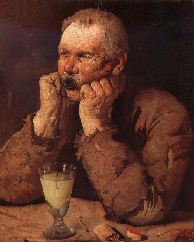 An absinthe Drinker, Jean Daniel Ihly